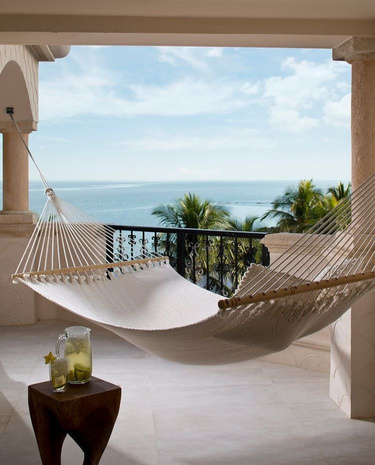Terraza con vistas al mar